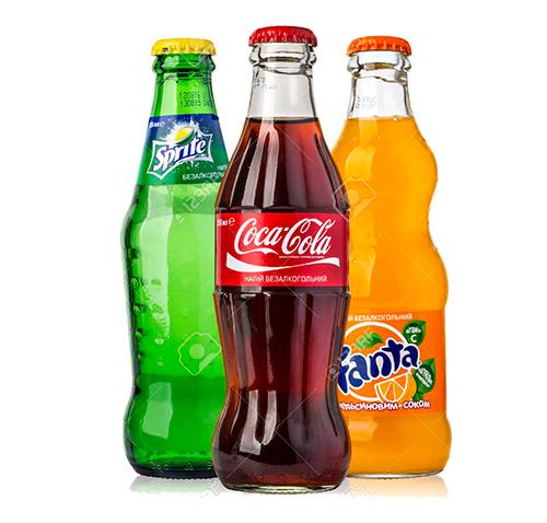 Coca Cola / Zero / Sprite / Fanta / Fuse Tea